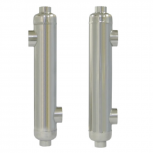 Titanium Shell and Tube Heat Exchangers (Opposing-Side & Same-Side)