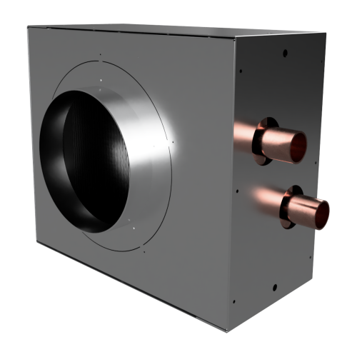 Zephaire - (n)Ice Box Air-to-water Heat Exchanger Rendering